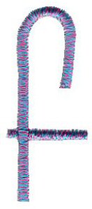 Hunkaspunk Lower Case f