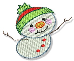 Itty Bitty Snowmen 10