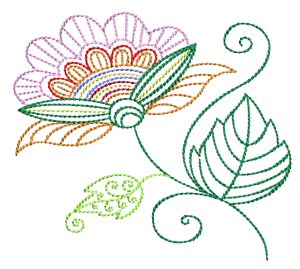 Jacobean Color Work 1