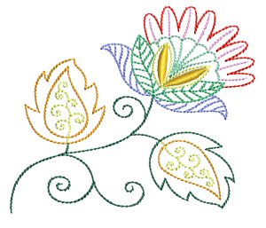 Jacobean Color Work 2