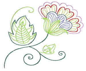 Jacobean Color Work 3