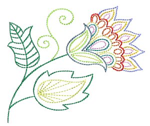 Jacobean Color Work 9