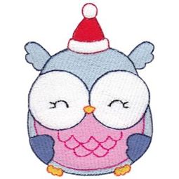 Santa Hat Owl