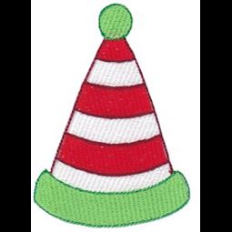 Striped Christmas Hat