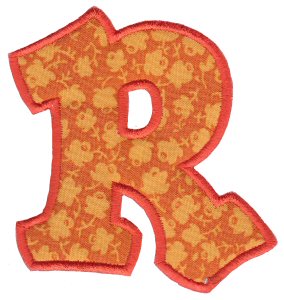 Kids Alpha Applique R