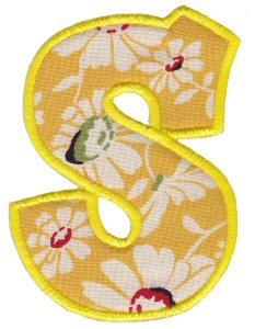 Kids Alpha Applique S