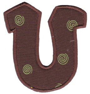 Kids Alpha Applique U