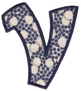 Kids Alpha Applique V