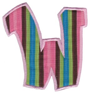 Kids Alpha Applique W