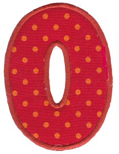 Kids Alpha Applique 0