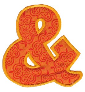 Kids Alpha Applique 16