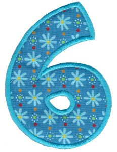 Kids Alpha Applique 6