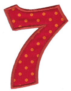 Kids Alpha Applique 7