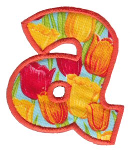 Kids Alpha Applique a