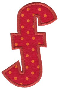 Kids Alpha Applique f