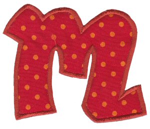 Kids Alpha Applique m