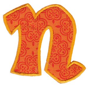 Kids Alpha Applique n