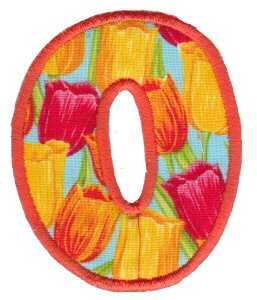 Kids Alpha Applique o