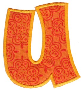 Kids Alpha Applique u