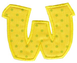 Kids Alpha Applique w