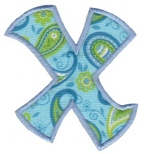 Kids Alpha Applique x