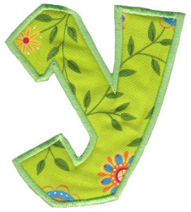 Kids Alpha Applique y
