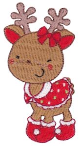 Girl Reindeer