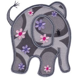 Little Elephant Applique 11