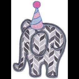 Little Elephant Applique 12