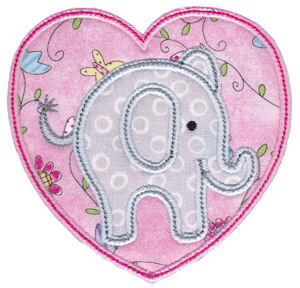 Little Elephant Applique 14