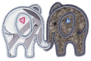 Little Elephant Applique 15
