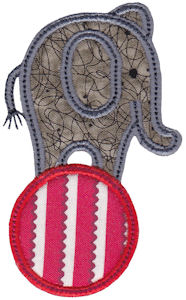 Little Elephant Applique 20