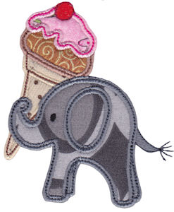 Little Elephant Applique 9