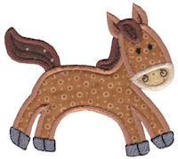 Little Farm Stitchies Applique