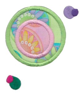 Lots Of Dots Applique 1