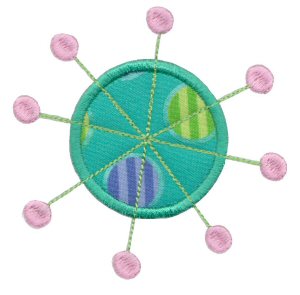 Lots Of Dots Applique 9
