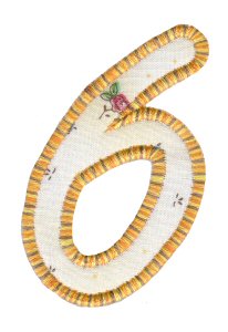 Lovely Applique Alphabet 6