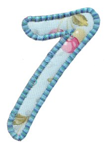 Lovely Applique Alphabet 7
