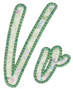 Lovely Applique Alphabet v