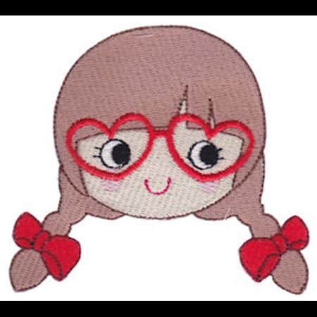 Heart Glasses Girl