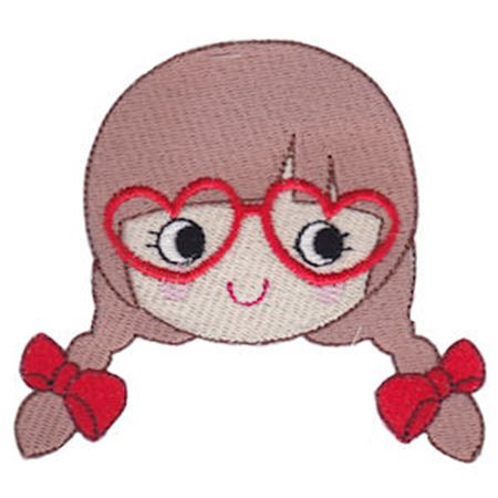 Heart Glasses Girl