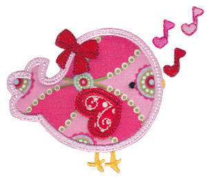 Applique Love Bird