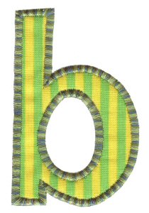 Martian Mania Lower Case b