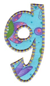 Martian Mania Lower Case g