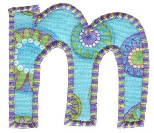 Martian Mania Lower Case m