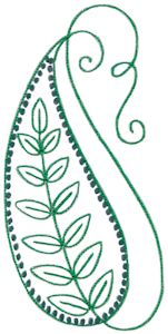 Mehndi Pailsey 12 5x7 6x10