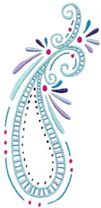 Mehndi Pailsey 8 5x7 6x10