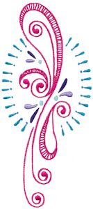 Mehndi Pailsey 9 5x7 6x10