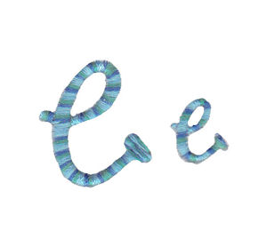 Miss Smarty Pants Alpha Lower Case e