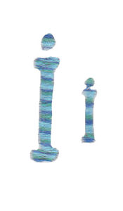 Miss Smarty Pants Alpha Lower Case i